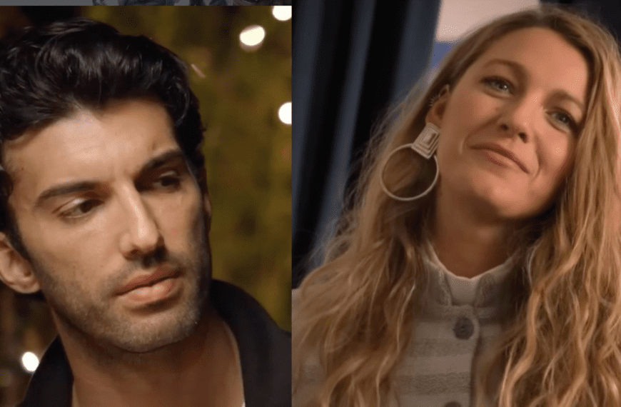 Blake Lively and Justin Baldoni during ongoing legal battle