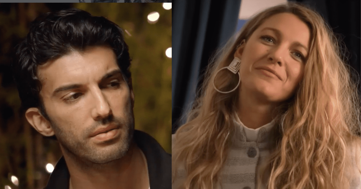 Blake Lively and Justin Baldoni during ongoing legal battle