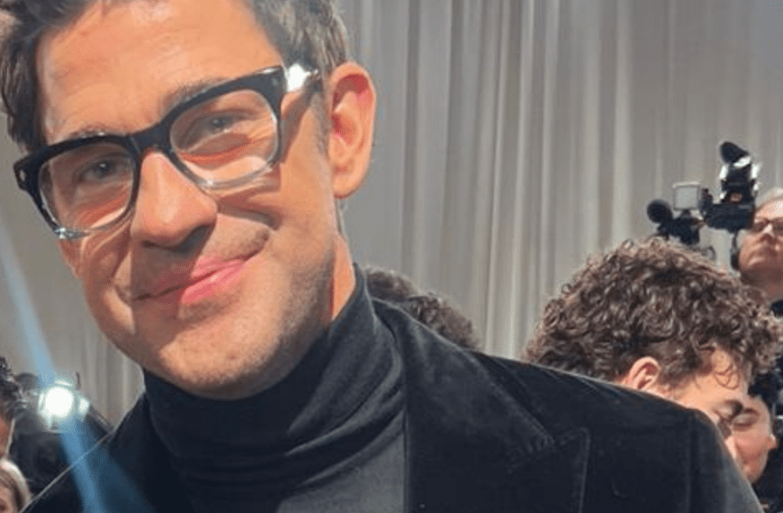 John Krasinski at the Golden Globes 2026