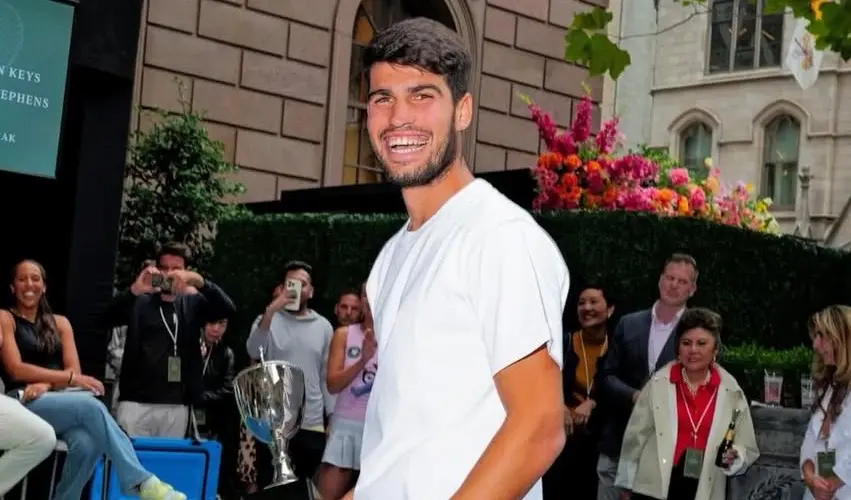 Carlos Alcaraz, trending Sportsman 2026