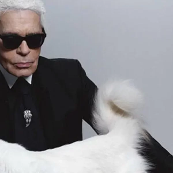 Karl Lagerfeld and His Famous Cat Choupette