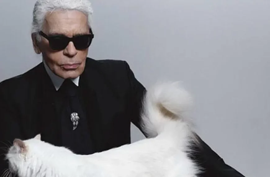 Karl Lagerfeld and His Famous Cat Choupette