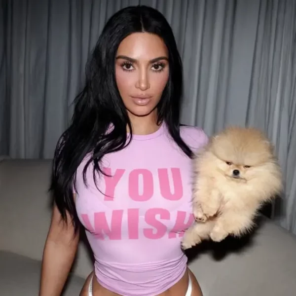 Kim Kardashian appeared at Super Bowl 2026 with Lewis Hamilton