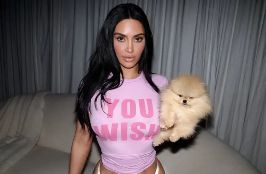 Kim Kardashian appeared at Super Bowl 2026 with Lewis Hamilton