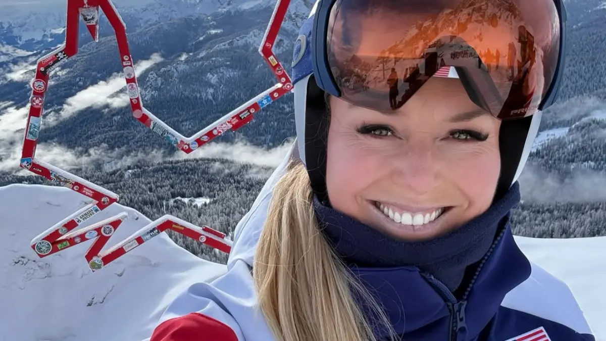 Lindsey Vonn at the Milano Cortina Winter Olympics 2026