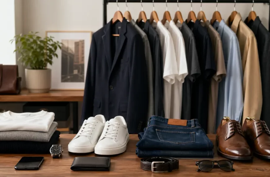 Capsule Wardrobe for Men - Style Trend 2026