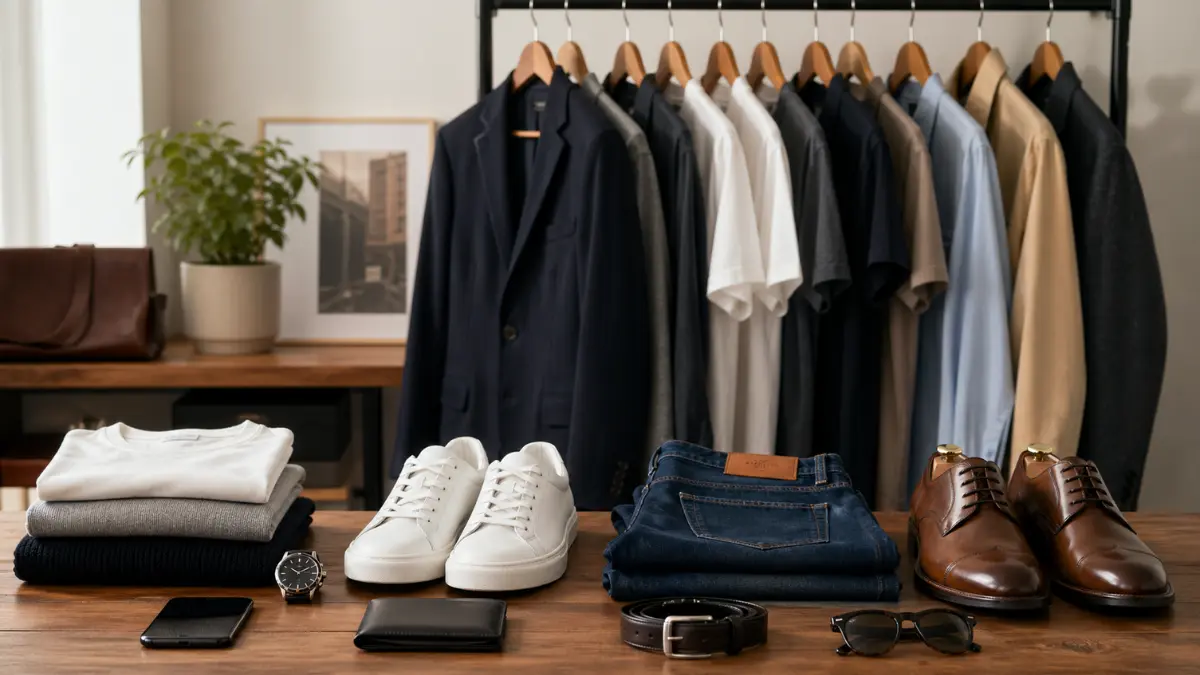 Capsule Wardrobe for Men - Style Trend 2026