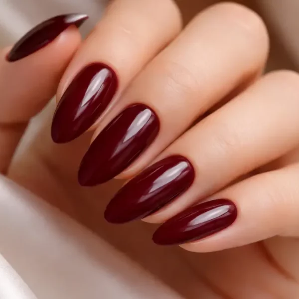 Nail Color Trending in Spring - Burgundy